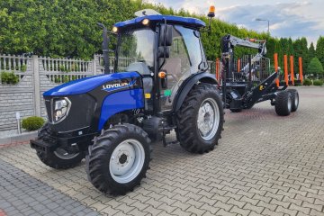 Zestaw Traktor + Przyczepa Stan Nowy Fabryczny